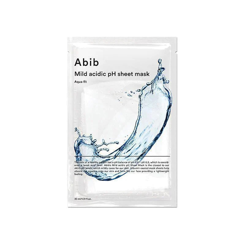 Mild Acidic pH Sheet Mask Aqua Fit (1pc)